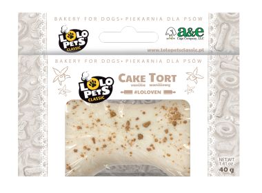 Bone Shaped Cake - MINI (Vanilla)
