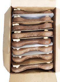 LoLo Bone Shaped Cake 7" - Peanut Butter - LARGE (BULK)