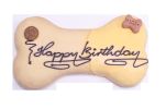 LoLo Bone Shaped Cake 7" - Vanilla -  LARGE (BULK)