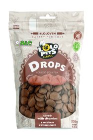 LoLo Yogurt Drops - Carob - 7.05oz (Stand Up Pouch)
