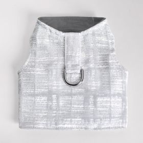 Gia Dog Harness (Color: silver, size: XS)