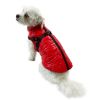 Water Resistant Puffy Vest with Built-In Harness