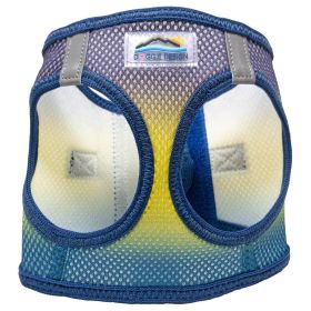 American River Choke Free Dog Harness Ombre Collection (Color: Cosmic Splash, size: 3X-Large)