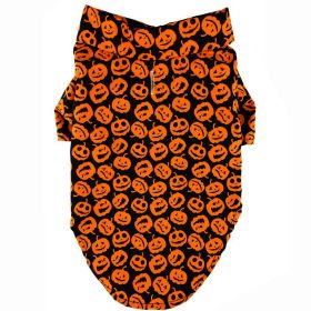 aHalloween Camp Shirts (Color: Halloween Jack-o-Lanterns, size: small)